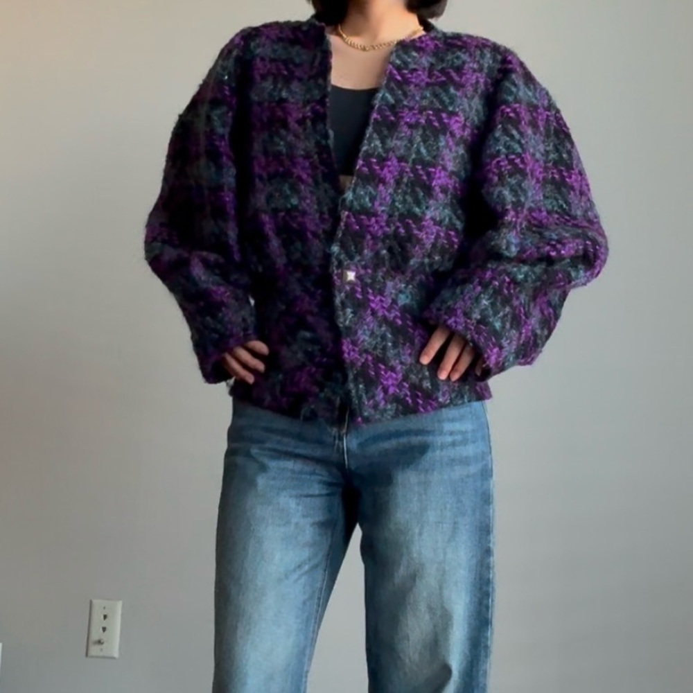 Vintage Roger sakoun paris wool jacket